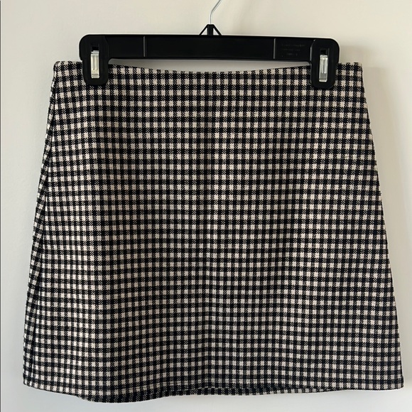 Reformation Checkered Mini Skirt - Picture 1 of 3